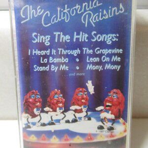 The California Raisins Sing Cassette Tape 1987